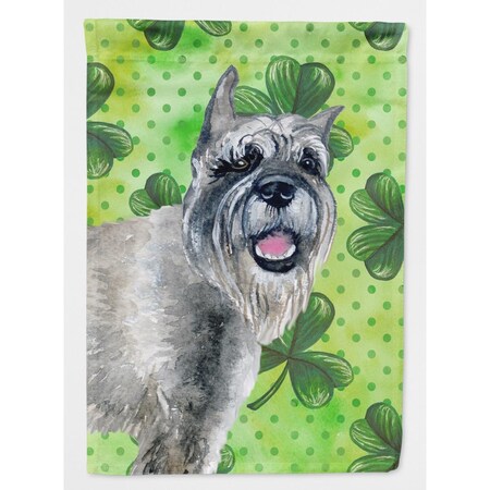 Patioplus Schnauzer St.Patricks Flag - Garden Size PA2869330